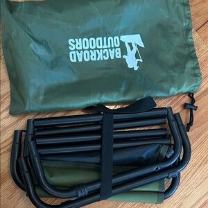 Backroad Outdoors Green Camping Chair
